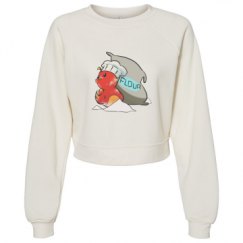 Women's Raglan Pullover Fleece