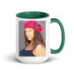 15oz Ceramic Mug with Color Inside