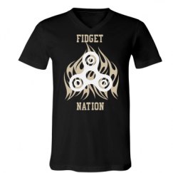 Unisex V-Neck Jersey Tee