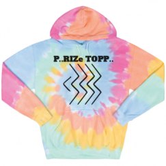 Unisex Tie-Dye Fleece Hoodie