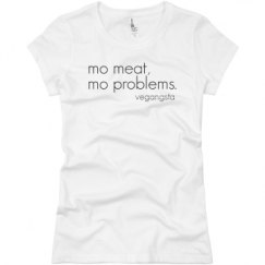 Ladies Slim Fit Basic Promo Jersey Tee