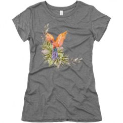 Ladies Slim Fit Super Soft Triblend Tee