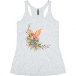 Ladies Slim Fit Super Soft Racerback Triblend Tank