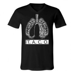 Unisex V-Neck Jersey Tee