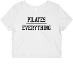 Ladies Slim Fit Crop Top Tee