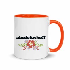11oz Ceramic Mug with Color Inside