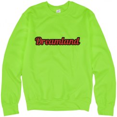 Unisex Neon Crewneck Sweatshirt