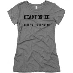 Ladies Slim Fit Super Soft Triblend Tee