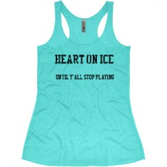 Ladies Slim Fit Super Soft Racerback Triblend Tank