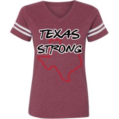 Ladies Relaxed Fit Vintage Sports Tee