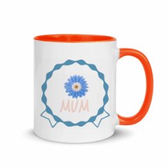 11oz Ceramic Mug with Color Inside