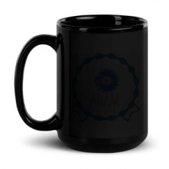 15oz Black Glossy Mug
