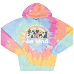 Unisex Tie-Dye Fleece Hoodie