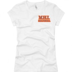 Ladies Slim Fit Basic Promo Jersey Tee