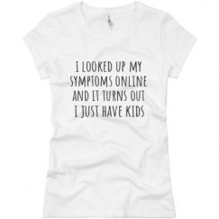 Ladies Slim Fit Basic Promo Jersey Tee