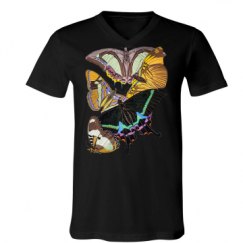 Unisex V-Neck Jersey Tee