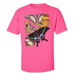 Unisex Ultra Cotton Safety Neon Crewneck Tee