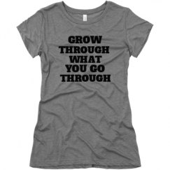 Ladies Slim Fit Super Soft Triblend Tee