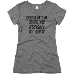 Ladies Slim Fit Super Soft Triblend Tee