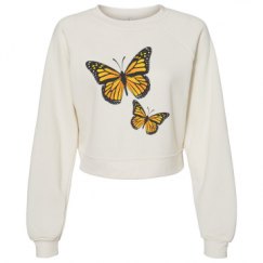 Women's Raglan Pullover Fleece