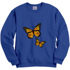 Unisex Film and Foil Crewneck Sweatshirt