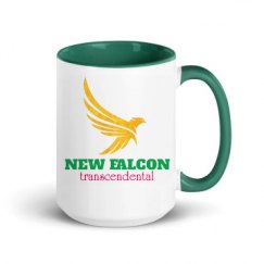 15oz Ceramic Mug with Color Inside