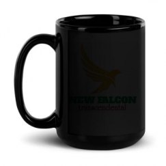 15oz Black Glossy Mug