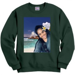 Unisex Film and Foil Crewneck Sweatshirt