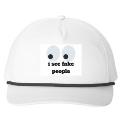 Snapback Five-Panel Rope Hat