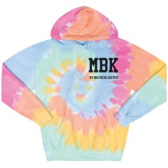 Unisex Tie-Dye Fleece Hoodie