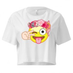 Ladies Festival Cali Crop Top Tee