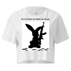 Ladies Festival Cali Crop Top Tee