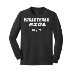 Youth Midweight Cotton Long Sleeve Tee