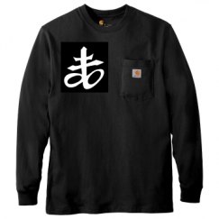 Unisex Carhartt Pocket Long Sleeve Tee