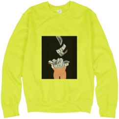 Unisex Neon Crewneck Sweatshirt