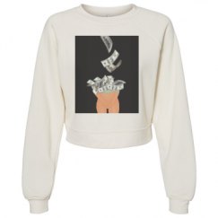 Women's Raglan Pullover Fleece