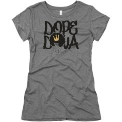 Ladies Slim Fit Super Soft Triblend Tee