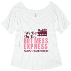 Ladies Flowy Slouchy Tee