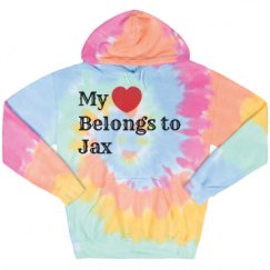 Unisex Tie-Dye Fleece Hoodie
