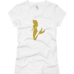 Ladies Slim Fit Basic Promo Jersey Tee