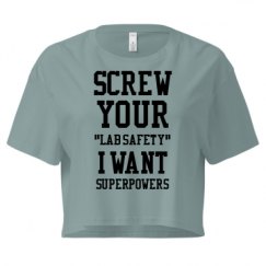 Ladies Festival Cali Crop Top Tee