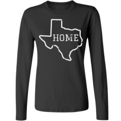 Ladies Relaxed Fit Basic Long Sleeve Tee