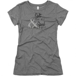 Ladies Slim Fit Super Soft Triblend Tee