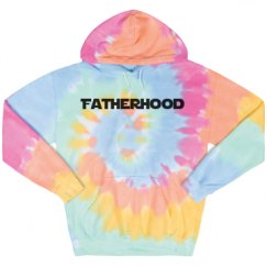 Unisex Tie-Dye Fleece Hoodie