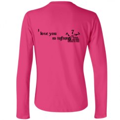 Ladies Relaxed Fit Basic Long Sleeve Tee