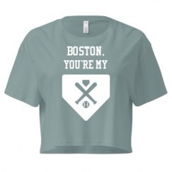 Ladies Festival Cali Crop Top Tee