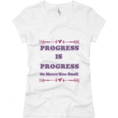 Ladies Slim Fit Basic Promo Jersey Tee