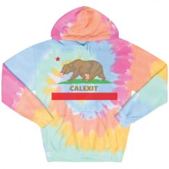 Unisex Tie-Dye Fleece Hoodie