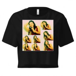 Ladies Festival Cali Crop Top Tee