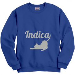 Unisex Film and Foil Crewneck Sweatshirt